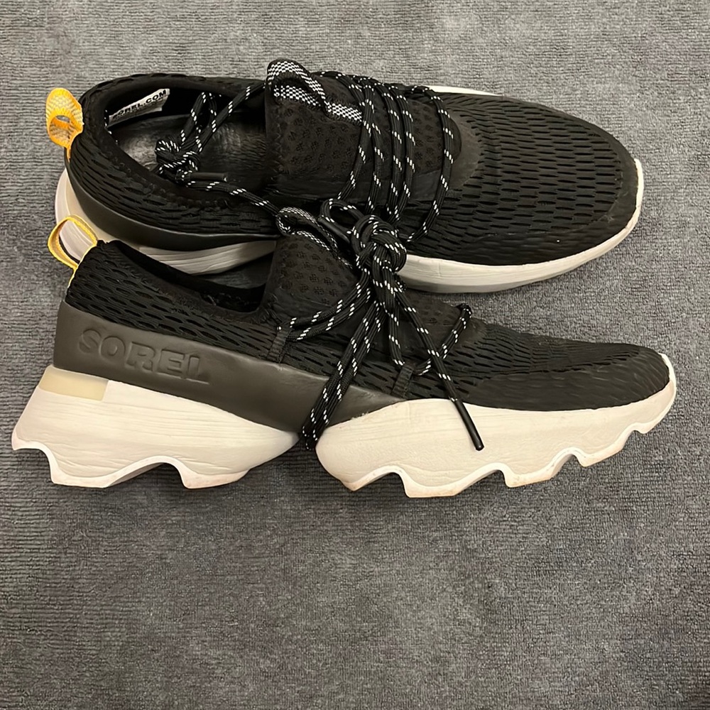 Sorel Black Lightweight Sneakers